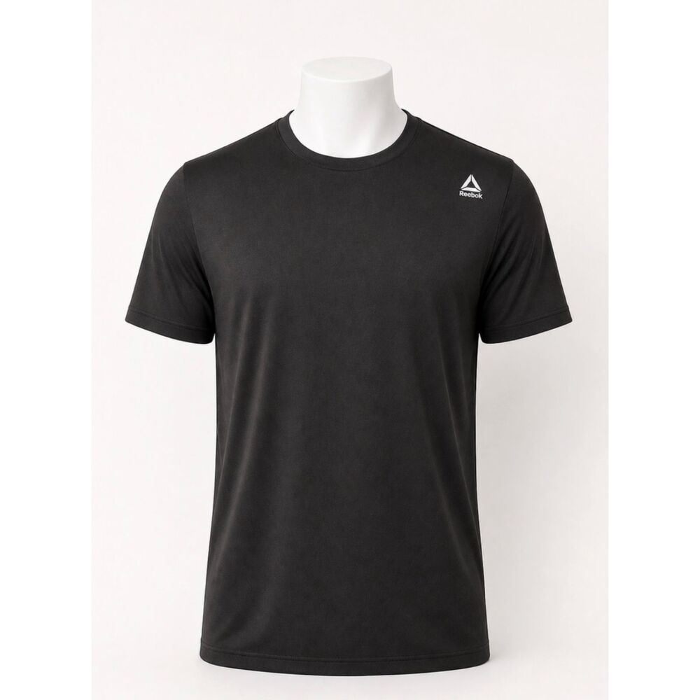 Reebok SpeedWick Short Sleeve Size XL Black EUC
